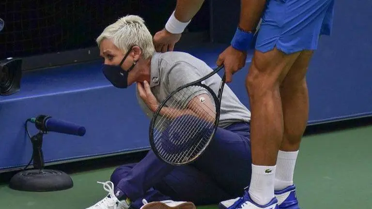 US Open Glance: Men's bracket moves on from Djokovic default