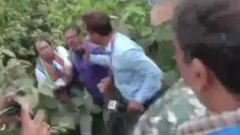 West Bengal by-polls for Seats, BJP Bengal VP and Candidate gets assaulted West Bengal