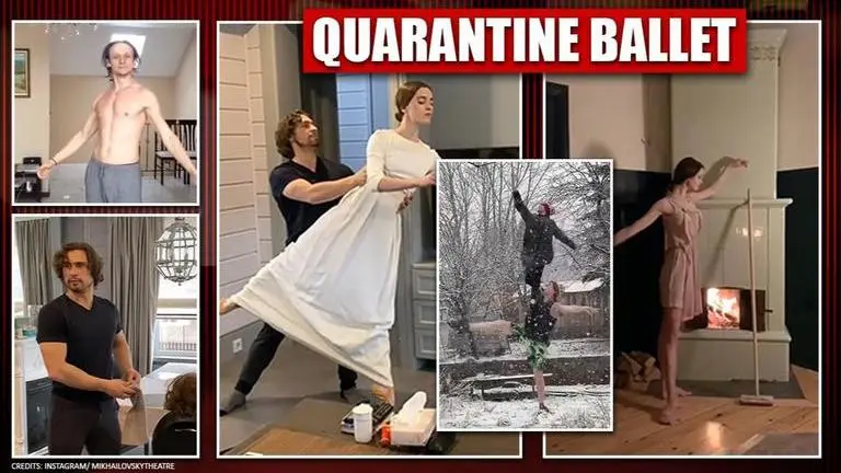 Russian theatre artists give a quarantine twist to ballet amid COVID-19 lockdown quarantine