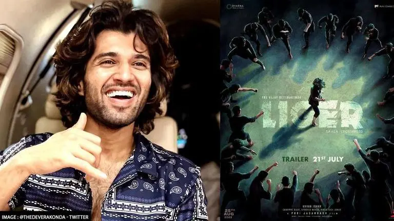 'Liger': Vijay Deverakonda drops intense new poster from film, shares trailer release date liger