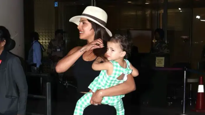 Priyanka Chopra with Malti Marie