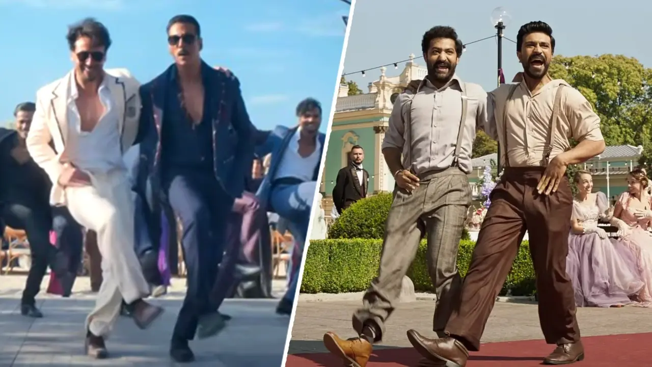 Bade Miyan Chote Miyan Song Mast Malang Jhoom: Akshay, Tiger Recreate Naatu Naatu Step | WATCH Bade Miyan Chote Miyan