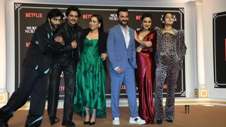 Murder Mubarak Trailer Launch: Sara Ali Khan, Karisma Kapoor, Pankaj Tripathi Arrive In Style Murder Mubarak