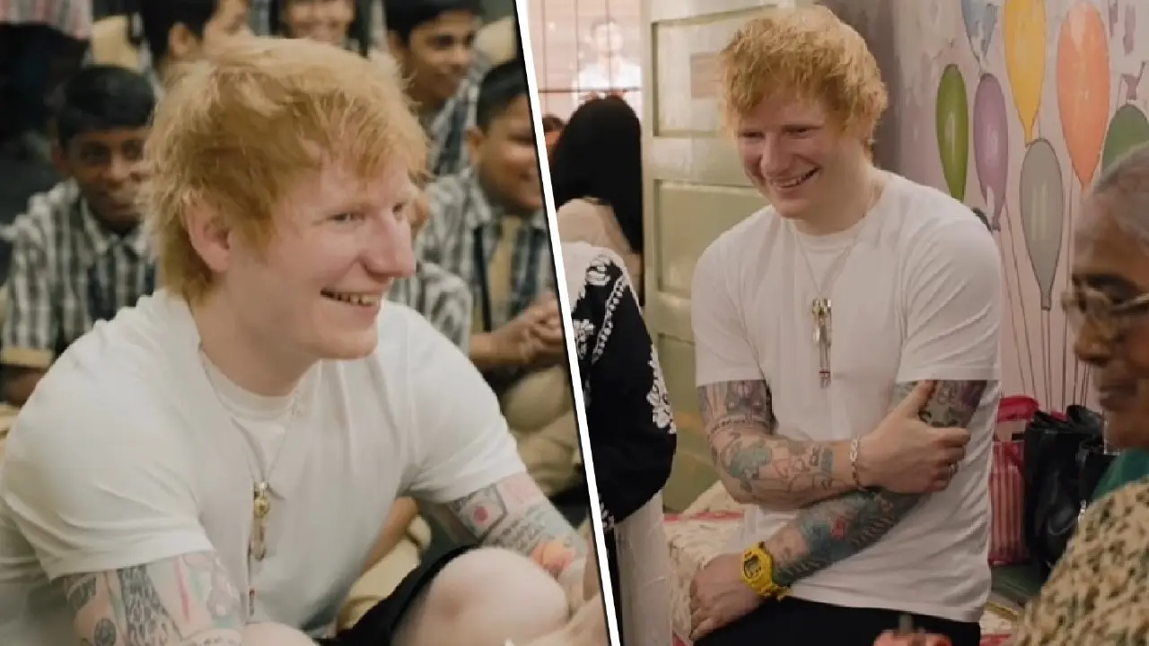 Ed Sheeran Surprises Mumbai School Students With A Visit, Performs For Them | WATCH Ed Sheeran
