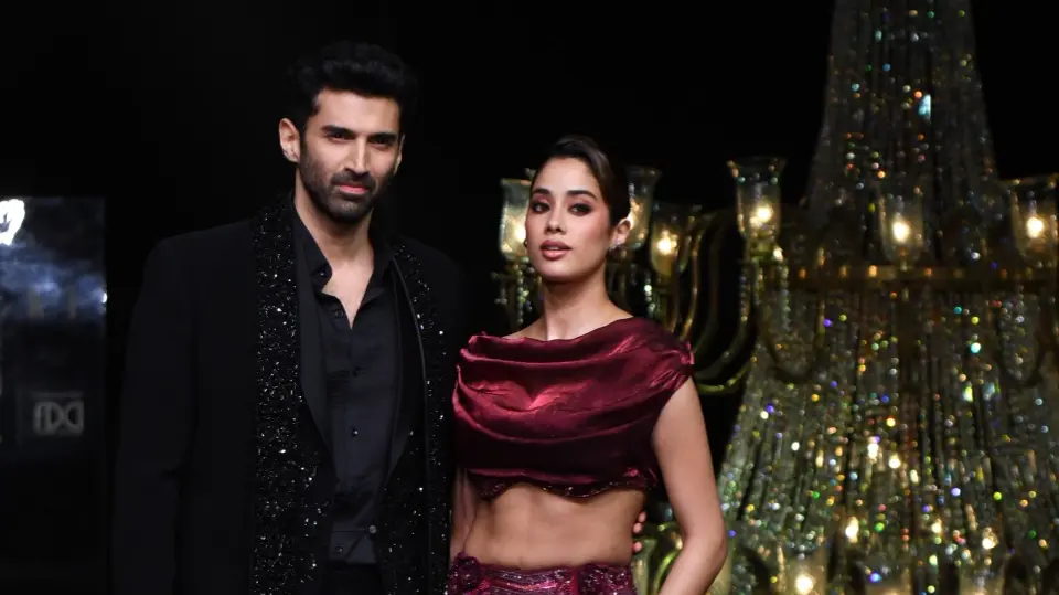 Designer Nishit Gupta On Bringing Janhvi Kapoor, Aditya Roy Kapur Together For Lakme Fashion Week Janhvi Kapoor and Aditya Roy Kapur