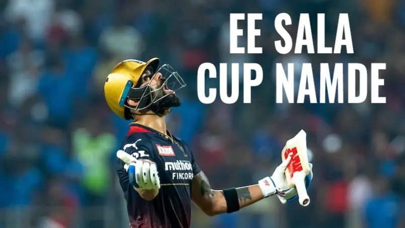 Virat Kohli wishes for IPL trophy