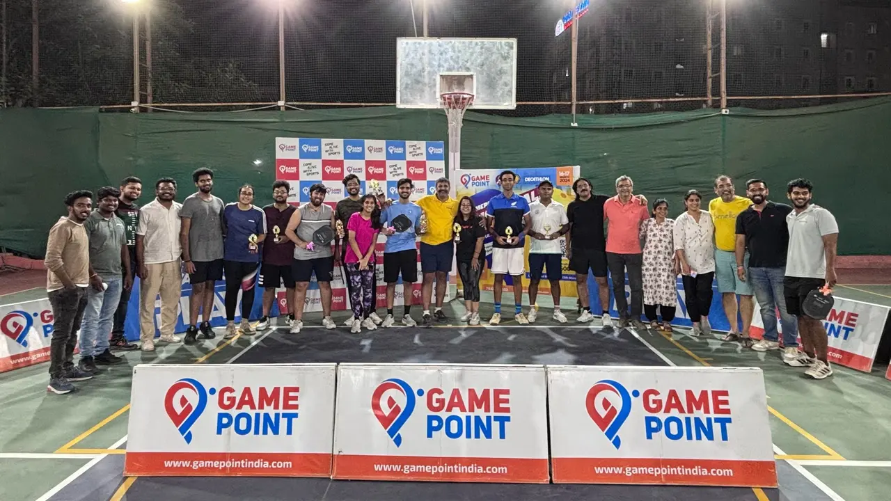 Sahil bags double crown in inaugural Gamepoint Pickleball Championship Pickleball Championship