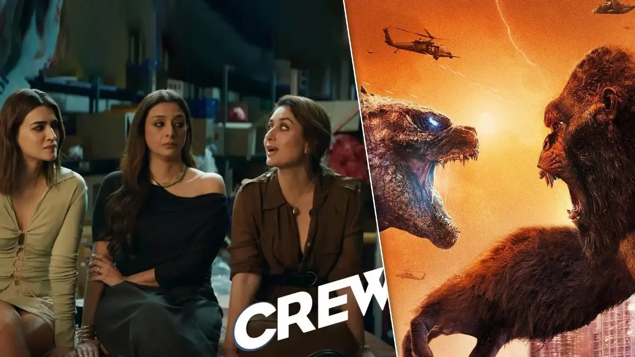 Crew Vs Godzilla X Kong Box Office: Hollywood Monterverse Movie To Affect Kareena-Kriti Starrer Crew Vs Godzilla X Kong