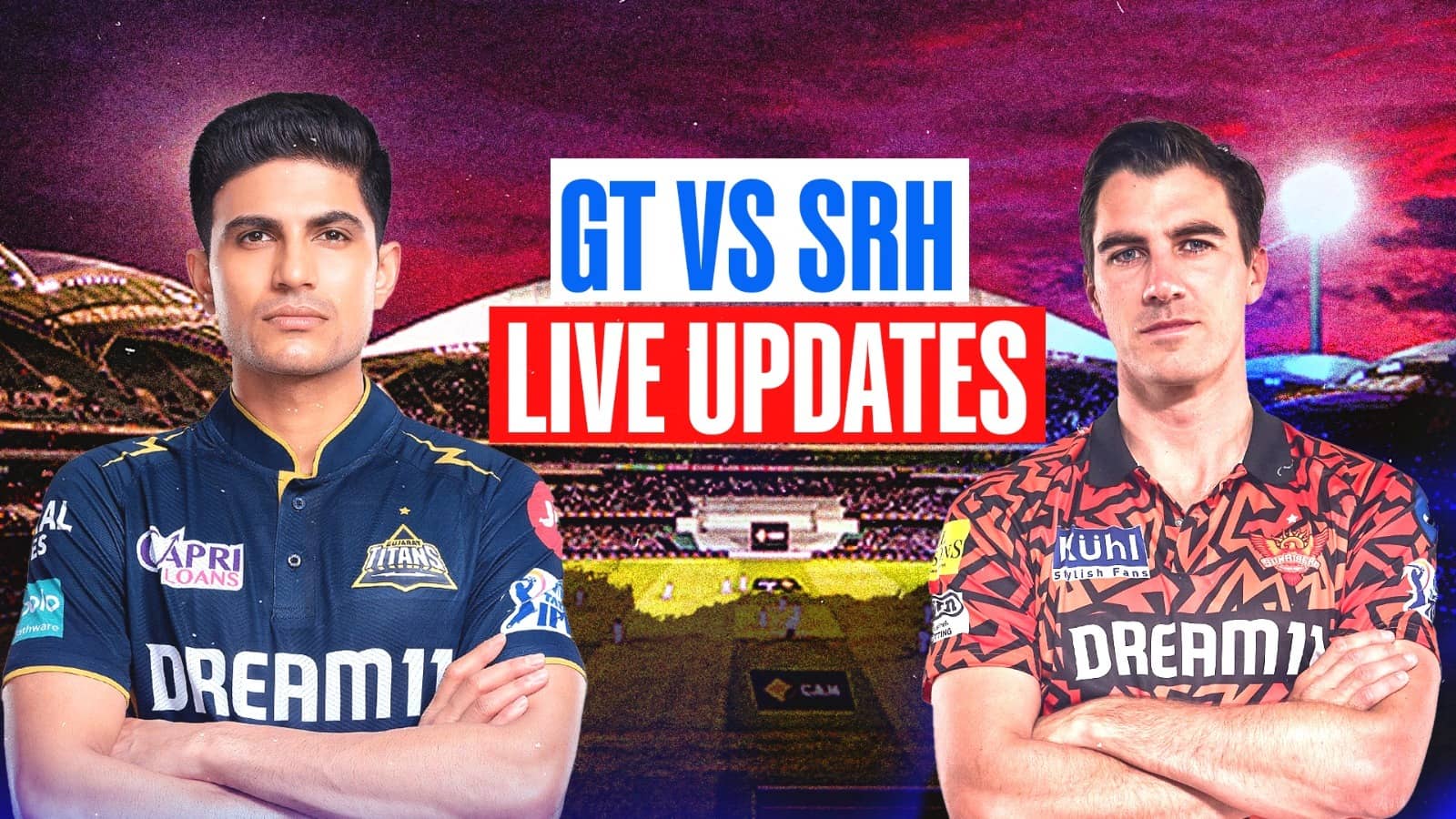 GT vs SRH