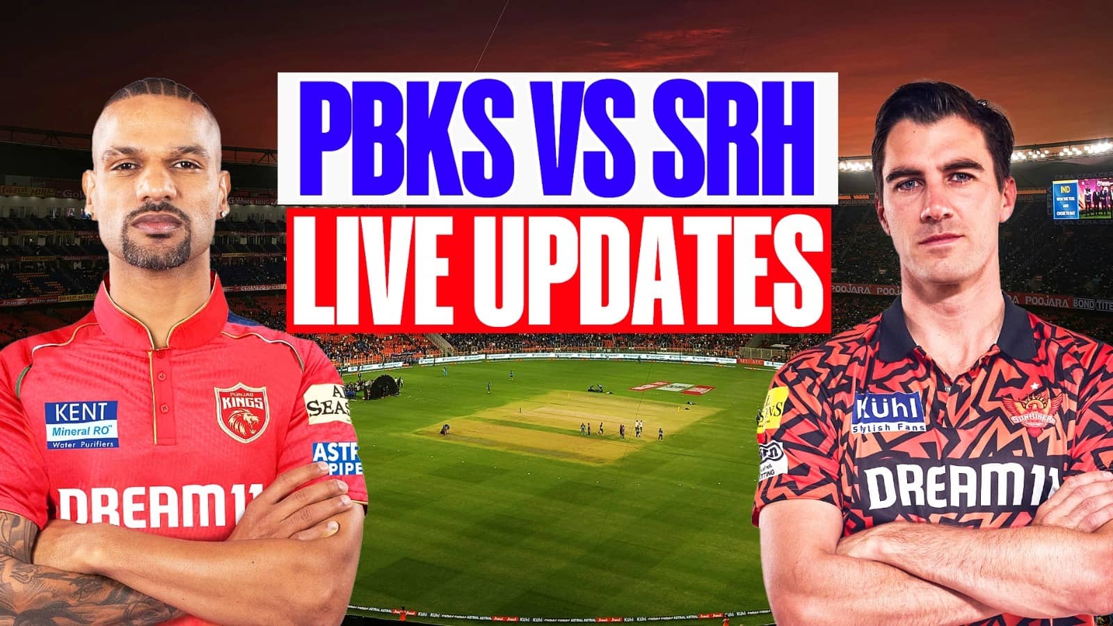 PBKS vs SRH