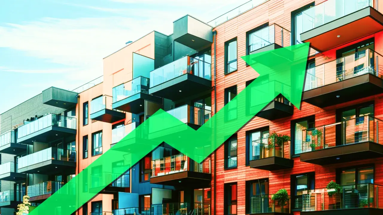 Real estate sales up 68%