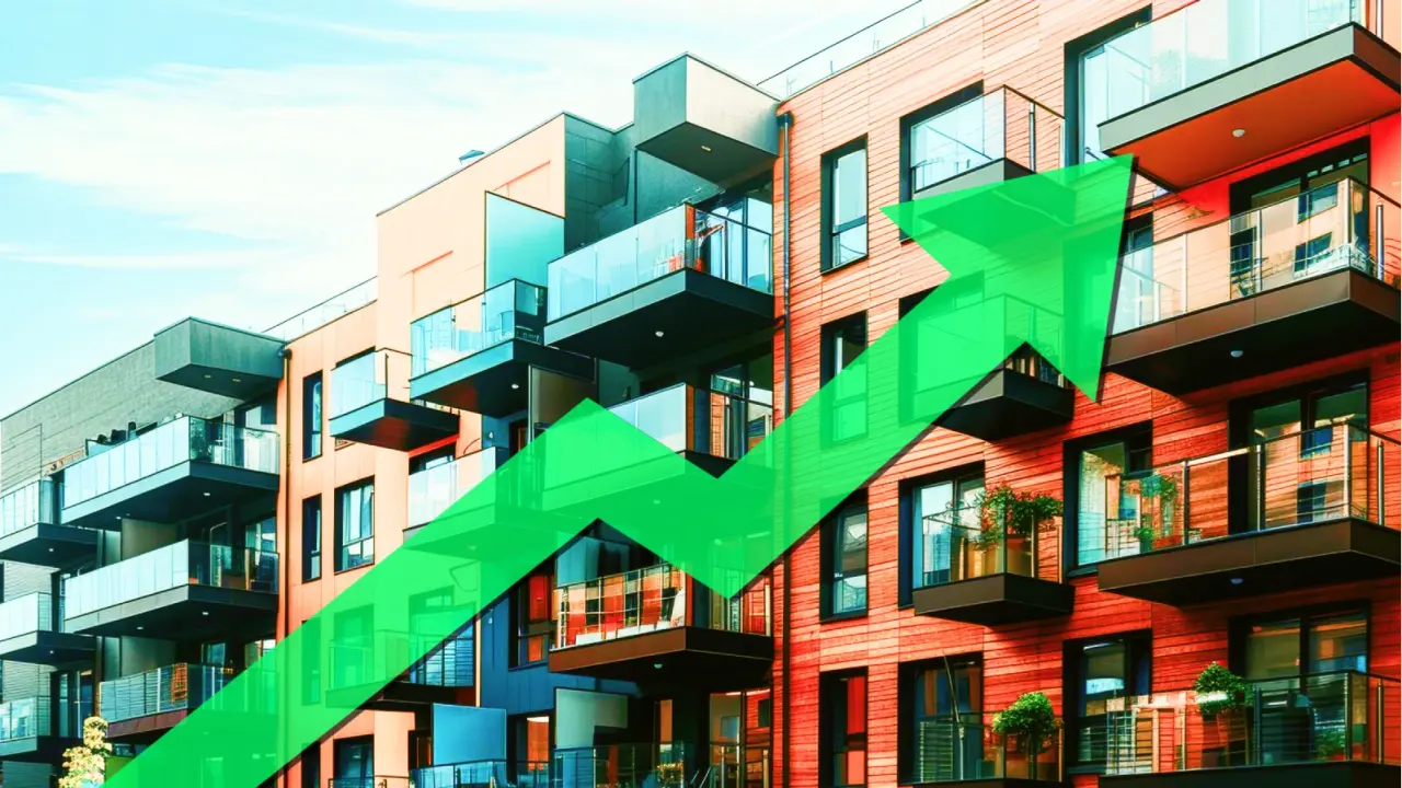 Real estate sales up 68%