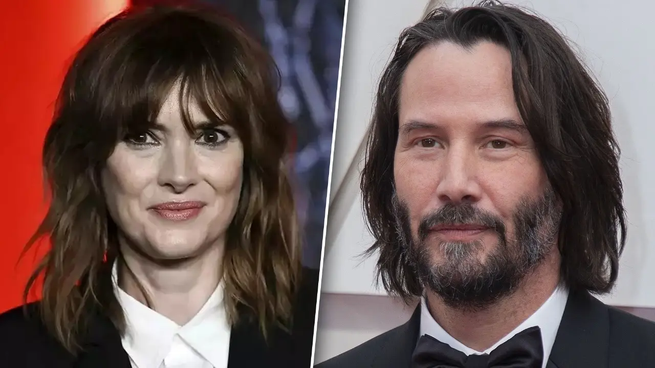 Winona Ryder and Keanu Reeves