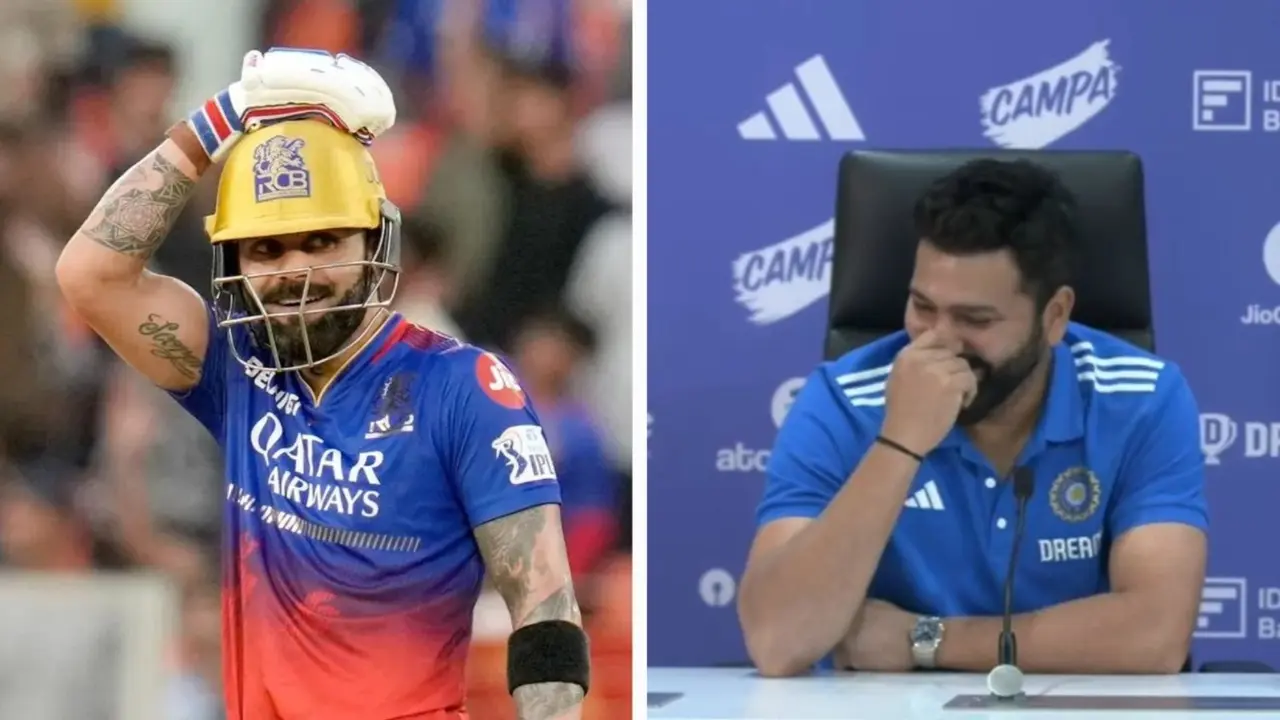 Virat Kohli and Rohit Sharma