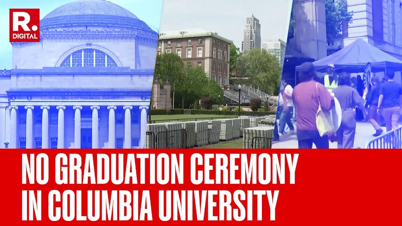 Anti-Israel Protests: Columbia University Cancels Main Graduation | Gaza War