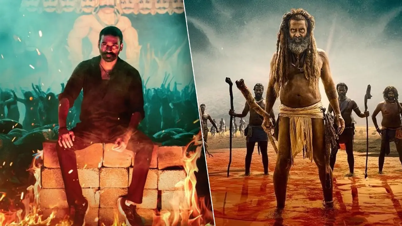 Dhanush Starrer Raayan To Clash With Chiyaan Vikram's Thangalaan This June? Raayan-Thangalaan posters