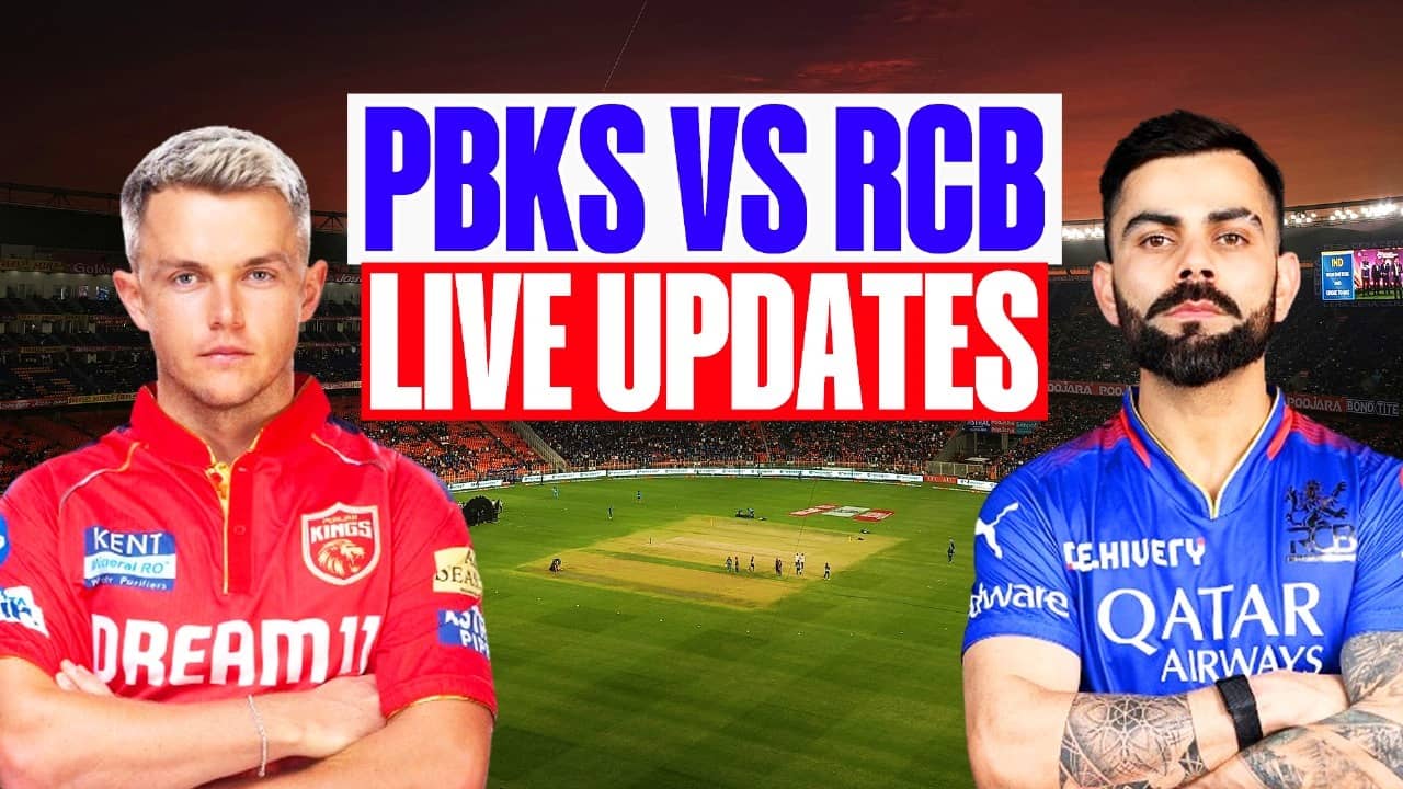PBKS vs RCB Live Updates