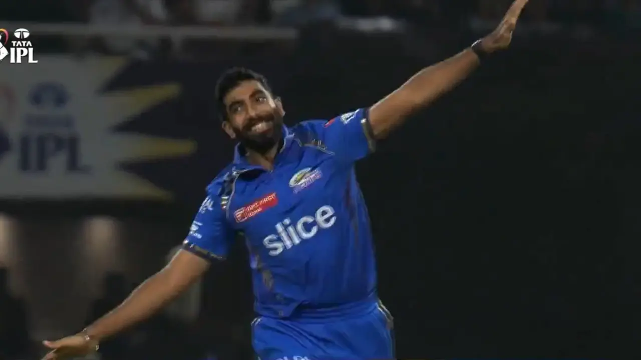 Jasprit Bumrah imitates Shoaib Akhtar's iconic wing celebration after dismissing Narine - WATCH Jasprit Bumrah
