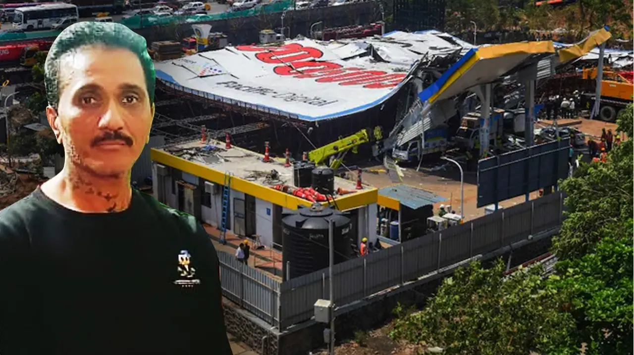 Primary accused in the Mumbai billboard tragedy Bhavesh Bhide was arrested by the Mumbai Police Crime Branch from Udaipur.