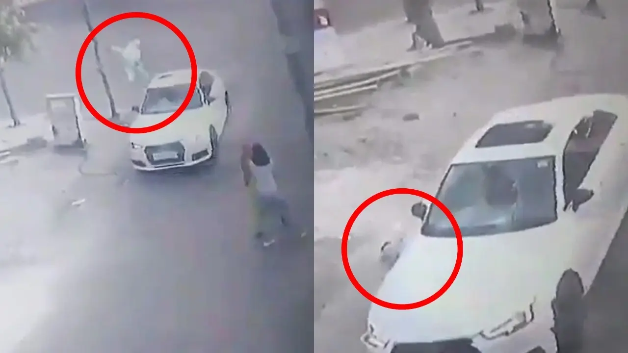 बेटा तलाश रहा था, खून से लथपथ सड़क पर गिरे थे पिता...नोएडा हिट एंड रन केस में ऑडी चालक अबतक लापता Elderly man killed in Noida after being hit by speeding Audi