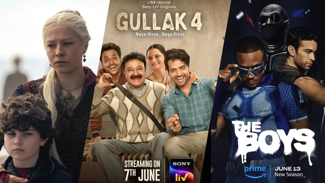 OTT Releases In June: House Of The Dragon 2, The Boys 4, Gullak 4 And More Web Series To Stream web series poster