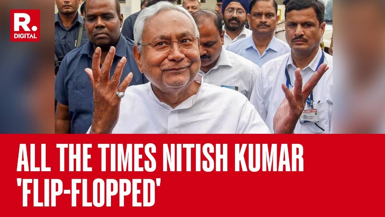 Here Is A Look At The Past Instances Of Bihar CM’s ‘Flip-Flops’