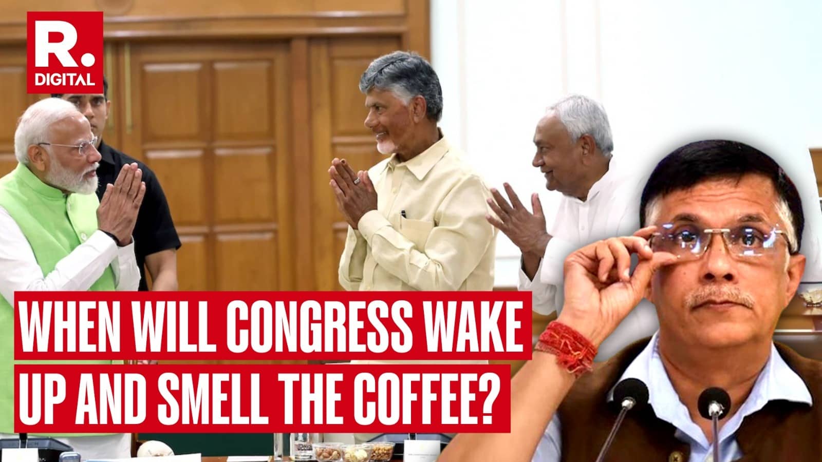 Cong Dubs NDA ‘Nitish-Naidu Dependent Alliance’ | Grand Old Party Failed To Cross 100 After 10 Years