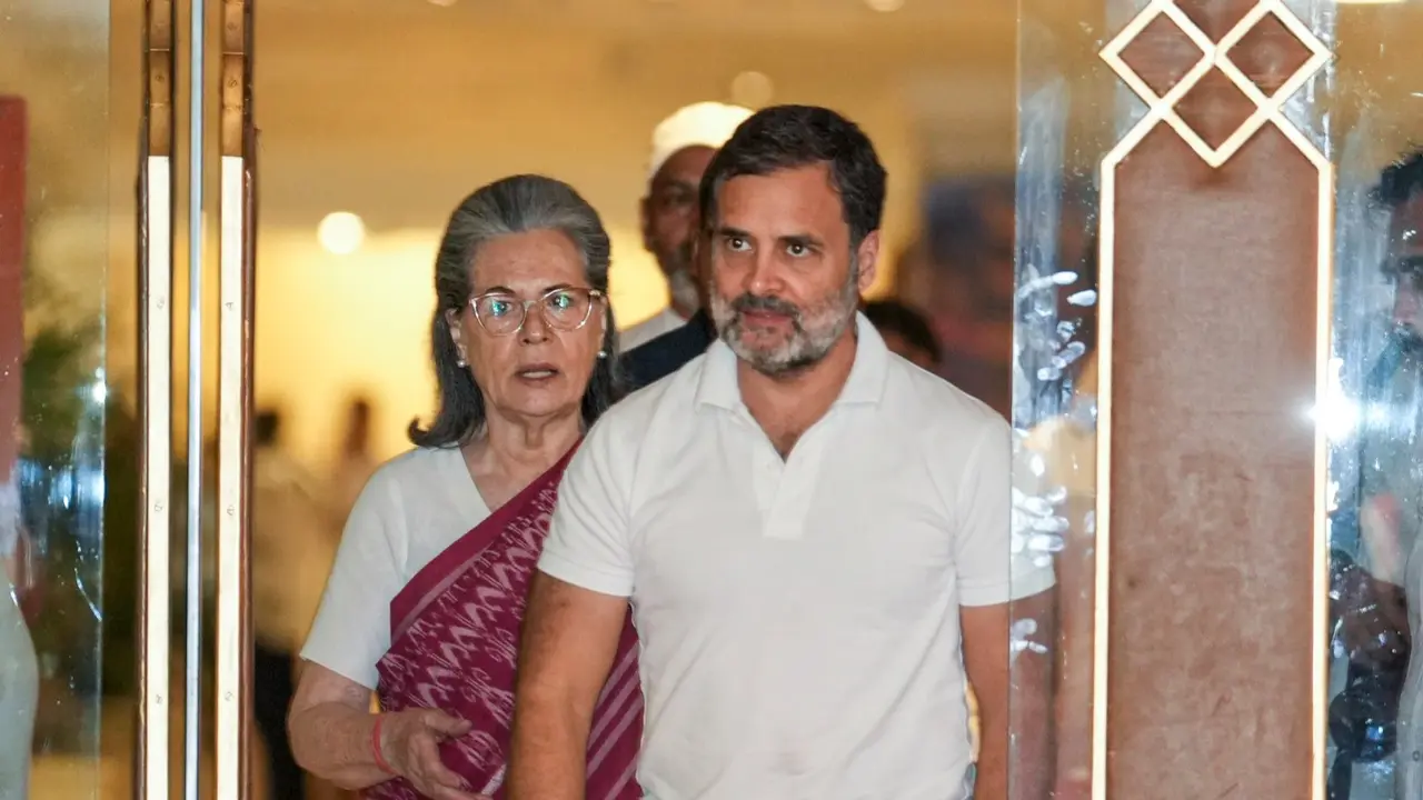 Sonia Gandhi and Rahul Gandhi