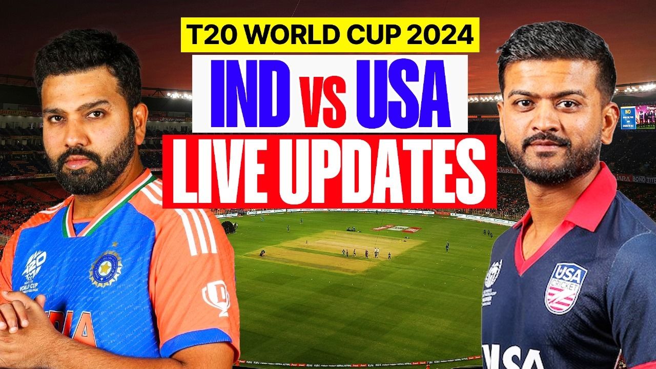 India Vs USA Live Cricket Score, T20 World Cup 2024: Battle Of The