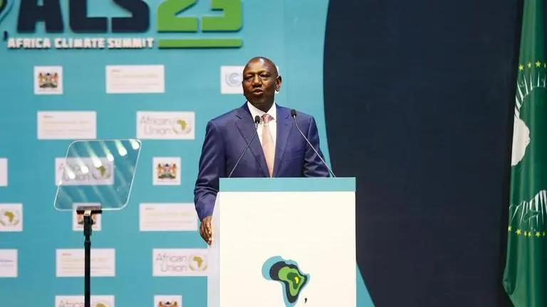 Climate change is 'eating away' Africa's GDP, Kenyan President Ruto says William Ruto