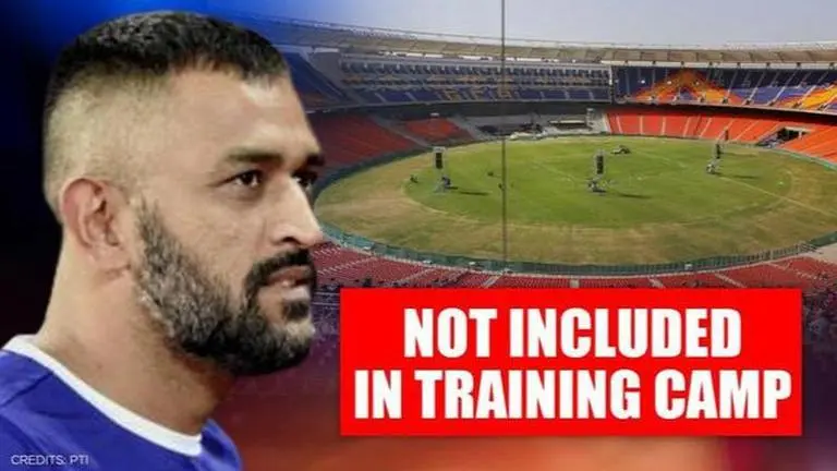 MS Dhoni has been excluded from India's training camp at Motera Stadium; Here's why MS Dhoni