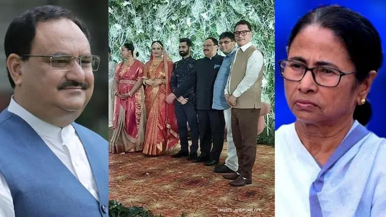 TMC lashes out at BJP after two GJM leaders were spotted at the wedding of JP Nadda's son Bimal Gurung