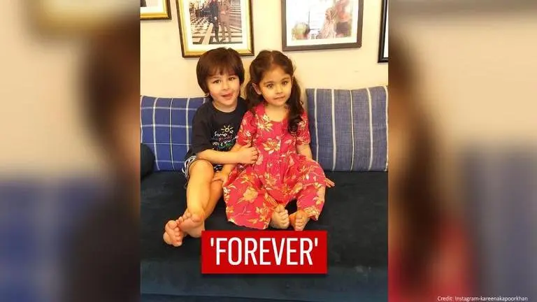 Kareena Kapoor Khan shares an adorable picture of Taimur and Inaaya Naumi Kemmu Kareena Kapoor