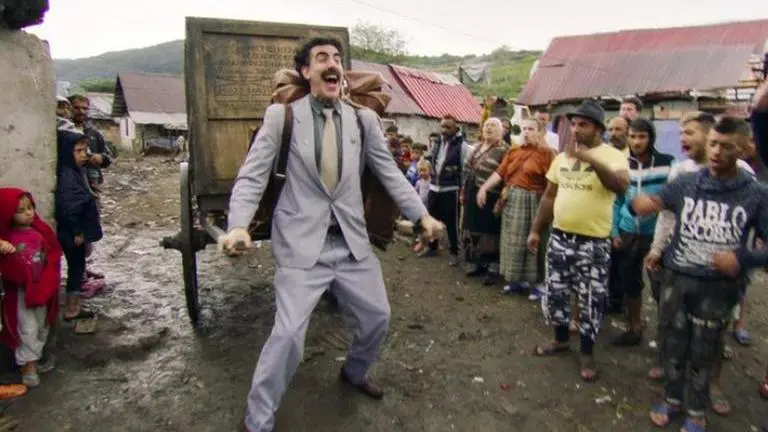 'Borat' actor gives church $100K after member shown in film