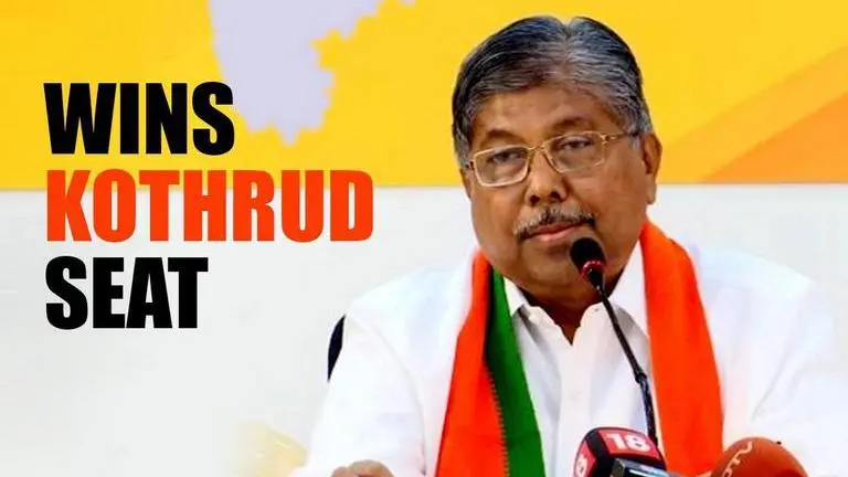 Maharashtra Election Results 2019: `Outsider' Chandrakant Patil wins from Pune's Kothrud Chandrakant Patil