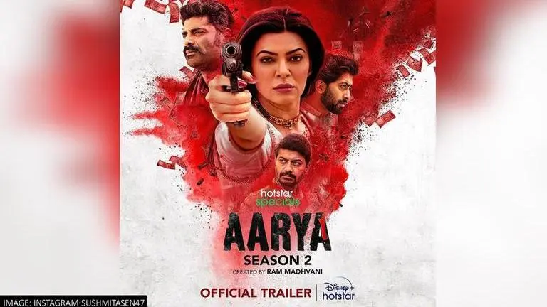 Sushmita Sen can 'feel the love' as 'Aarya 2' trailer crosses 30 Million views Sushmita Sen