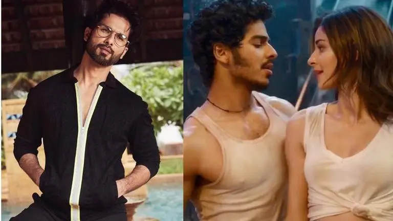 Shahid Kapoor cheers for Ishaan Khatter & entire 'Khaali Peeli' team Shahid Kapoor