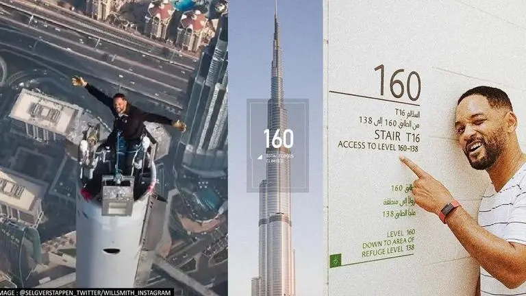 Will Smith climbs Burj Khalifa's 2,909 stairs for fitness series; fans seek 'inspiration' Best Shape of My Life', Will Smith, Burj Khalifa, Fitness series