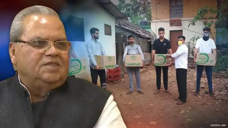 Former J&K Governor provides relief material to Kashmiris stranded in Goa amid lockdown Goa