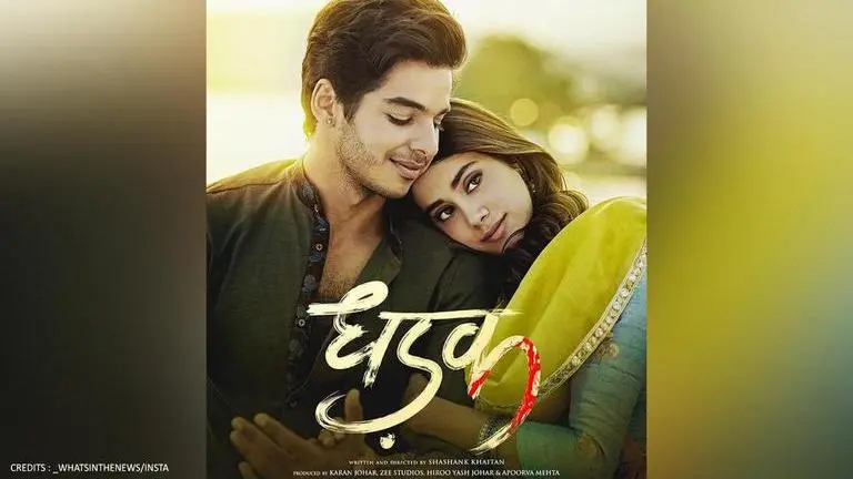 Ishaan Khatter celebrates 3 years of 'Dhadak' with BTS images from sets; see post Ishaan Khatter