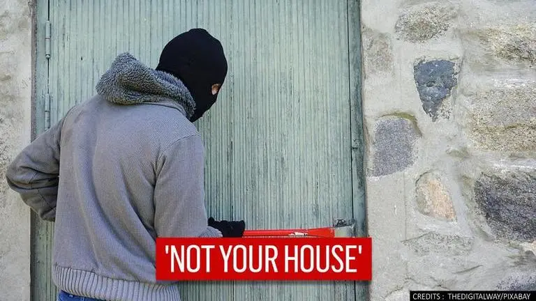 Burglar helped himself with food and drinks, told owner 'this is not your house' Burglar