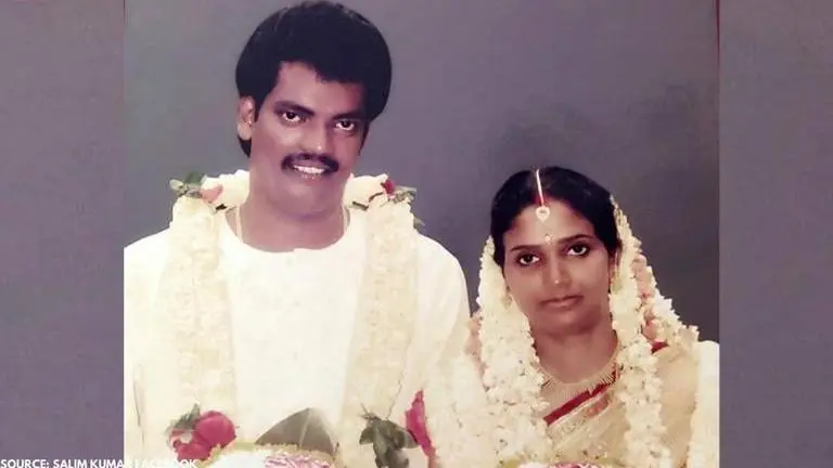 Salim Kumar celebrates 24th wedding anniversary, praises his partner's determination Salim Kumar