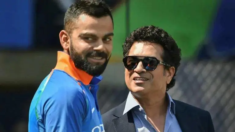 'Saw that when I was playing with Sachin': Bangar draws parallels between Kohli, Tendulkar Virat Kohli, Sachin Tendulkar, Virat Kohli vs Sachin Tendulkar, Kohli Tendulkar, Virat Kohli birthday, Virat Kohli Sachin Tendulkar, Virat Kohli stats