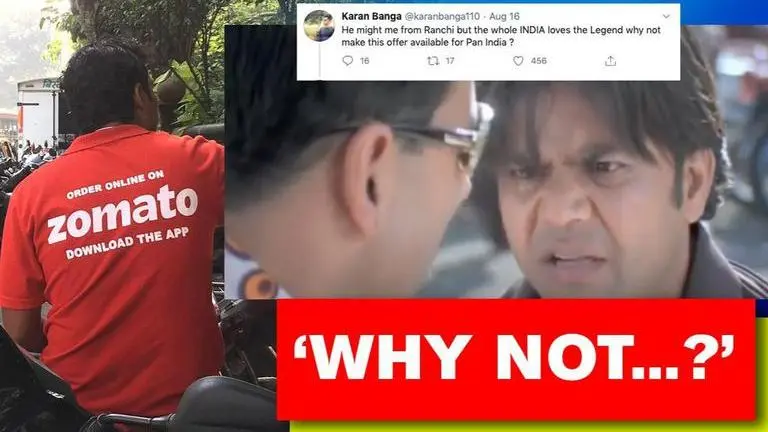Zomato gives hilarious reply to user demanding special 'MAHI' coupon for entire country Zomato