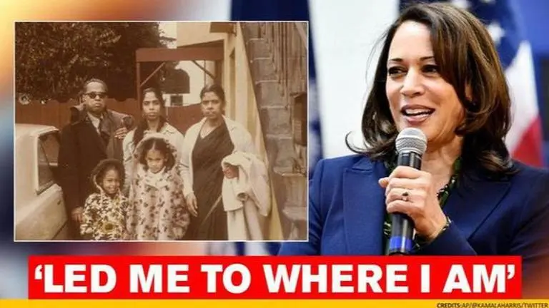 Kamala Harris takes trip down memory lane on Grandparents' Day; shares pic with family Kamala Harris