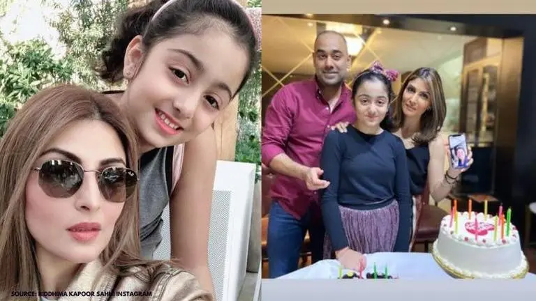 Riddhima Kapoor Sahni's daughter Samara sends love to Insta-fam, former shares b'day pics Source: Riddhima Kapoor Sahni Instagram