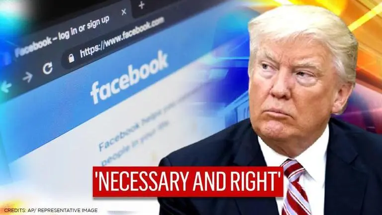 Facebook awaits decision of independent Oversight Board over suspension of Trump's account Facebook
