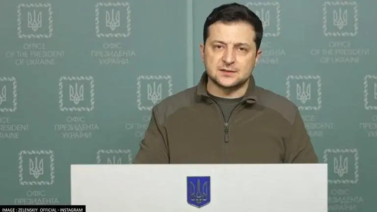 Russia-Ukraine war: Zelenskyy says 'will not lay down arms, will defend country' Russia Ukraine war