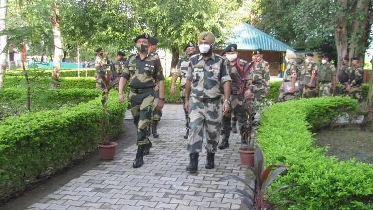 DG BSF visits International Border at Jammu BSF