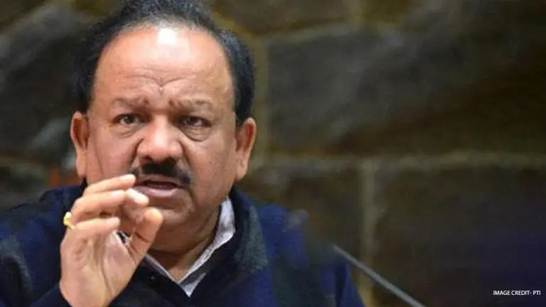 'We are using retroviral drugs on a few coronavirus patients,' says Dr. Harsh Vardhan Harsh Vardhan